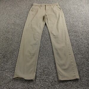 American Eagle Pants Womens 6 Brown Beige Tan Chino Trouser High Rise Stretch